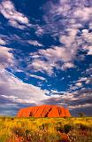 Uluru - Ayer's Rock at sunset, Northern Territory, Australia